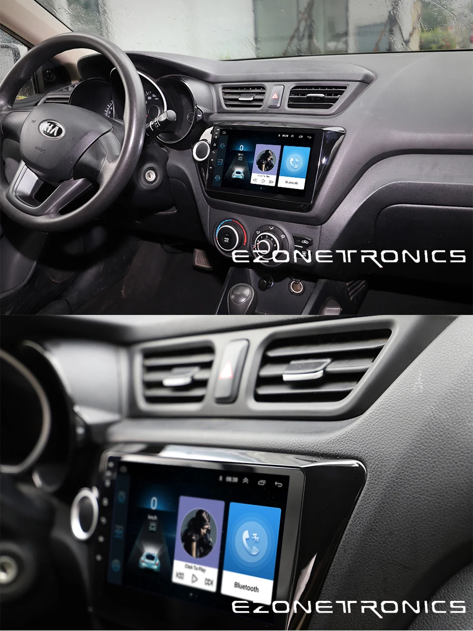 Clearance 2din Android  9"  Car Radio Multimedia Video Player Navigation GPS For KIA RIO accessories sedan 2011 12 13 14 15 2016 rio3 auto 4