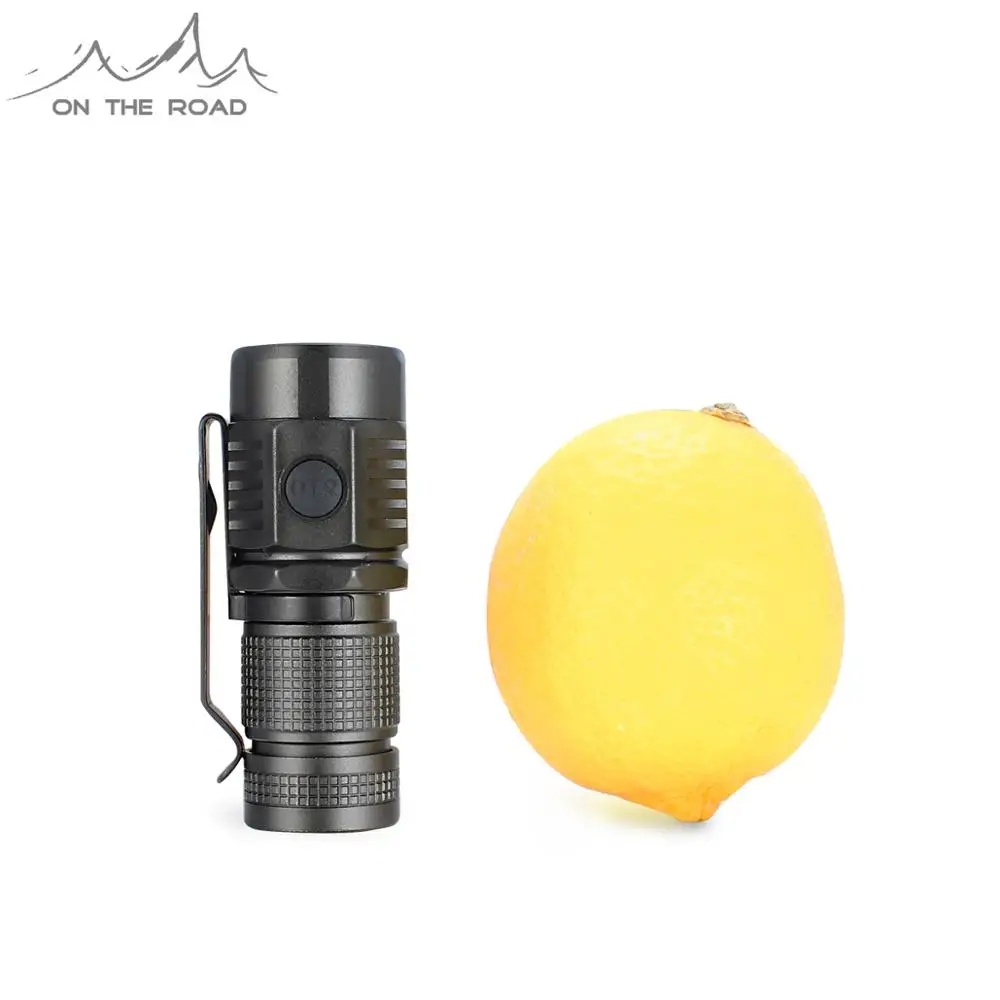  ON THE ROAD U16 USB Flashlight Type-C USB Charge Compact LED Torch Small mini CREE LED 1020lm EDC F - 32847902742