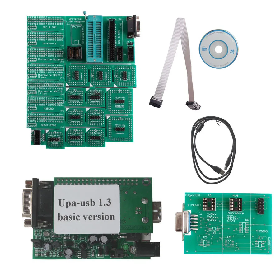 

2017 UPA USB UPA-USB V1.3 ECU chip programmer With Full Adaptors UPA USB V1.3 Best quality ECU Chip Tunning Tool