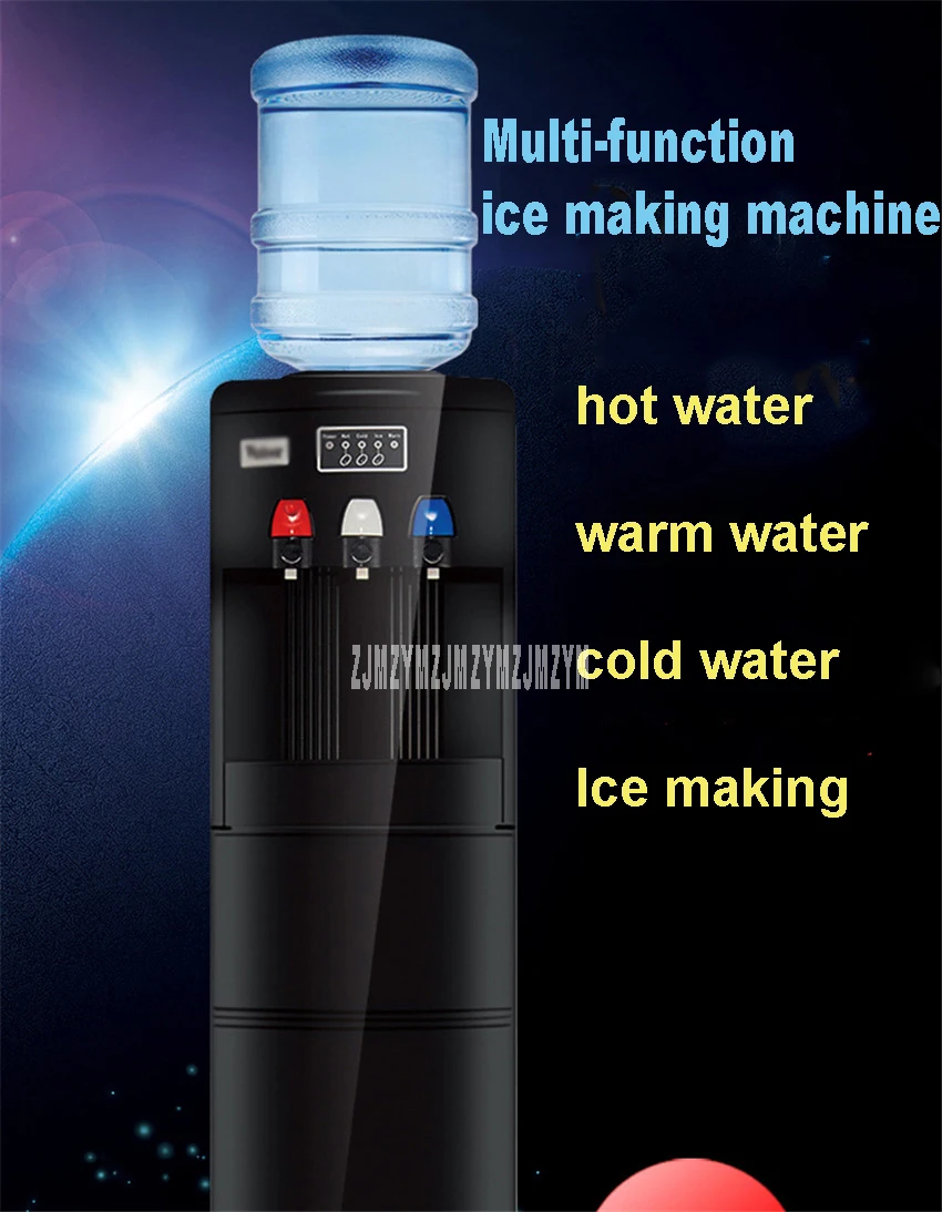 HZB-15YLR вертикальные бытовые льда бытовой диспенсер для воды вертикальный холодной и горячей питьевой воды типа Тип льдогенератор 220V
