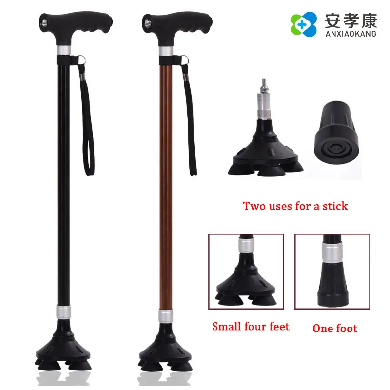 New Safety Old Man Walking Stick Telescopic Cane Trekking Crutch T Handle Nordic Pole Folding Grip Hiking Elderly Walk Baston New Safety Old Man Walking Stick Telescopic Cane Trekking Crutch T Handle Nordic Pole Folding Grip Hiking Elderly Walk Baston