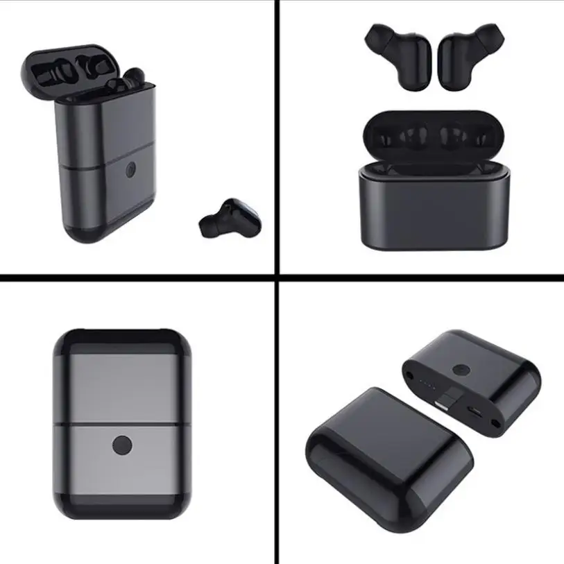 TWS беспроводные наушники Bluetooth спортивные свободные руки шумоподавление