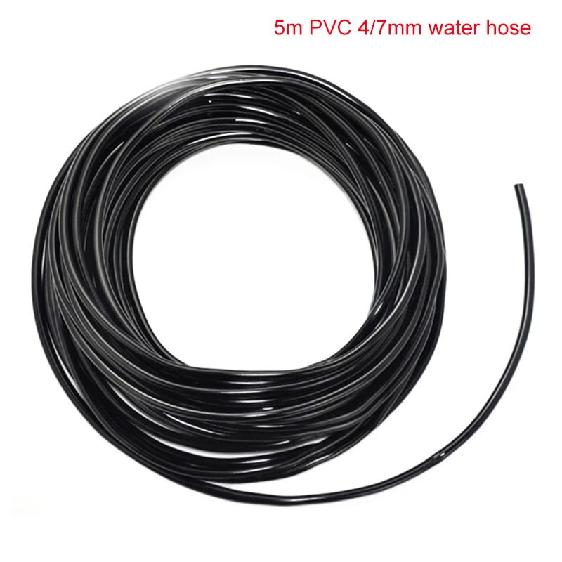 Шланг садовый поливочный из ПВХ 5 м 1/4 дюйма|drip irrigation tube|irrigation tubepvc water hose |