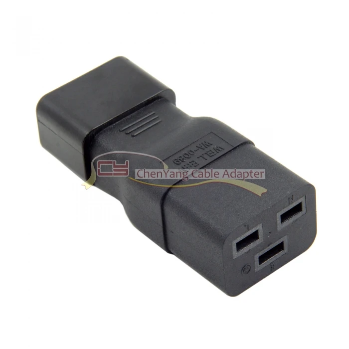 1pcs/IEC320 Male C14 to Female C19 Power Mains Extension Adapter for PDU UPS 10A 16A | Компьютеры и офис