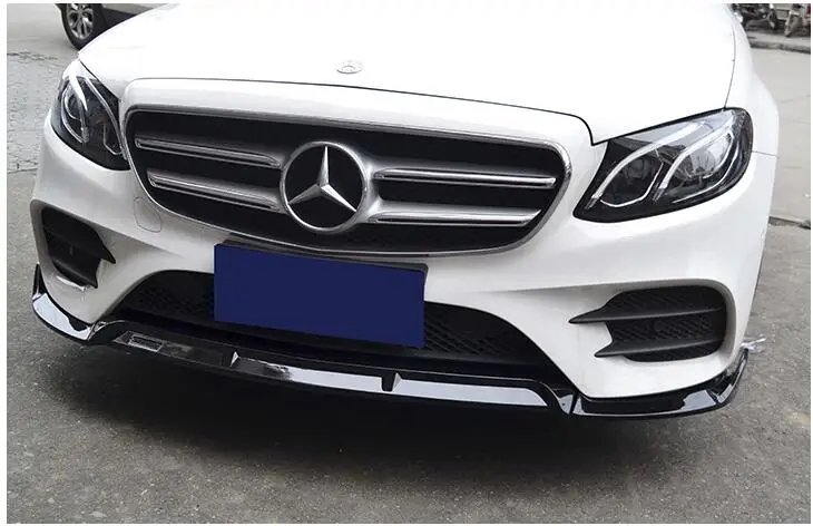 Для W213 обвес спойлер- для Mercedes-Benz E-CLASS ABS задний спойлер передний бампер диффузор защитные бамперы