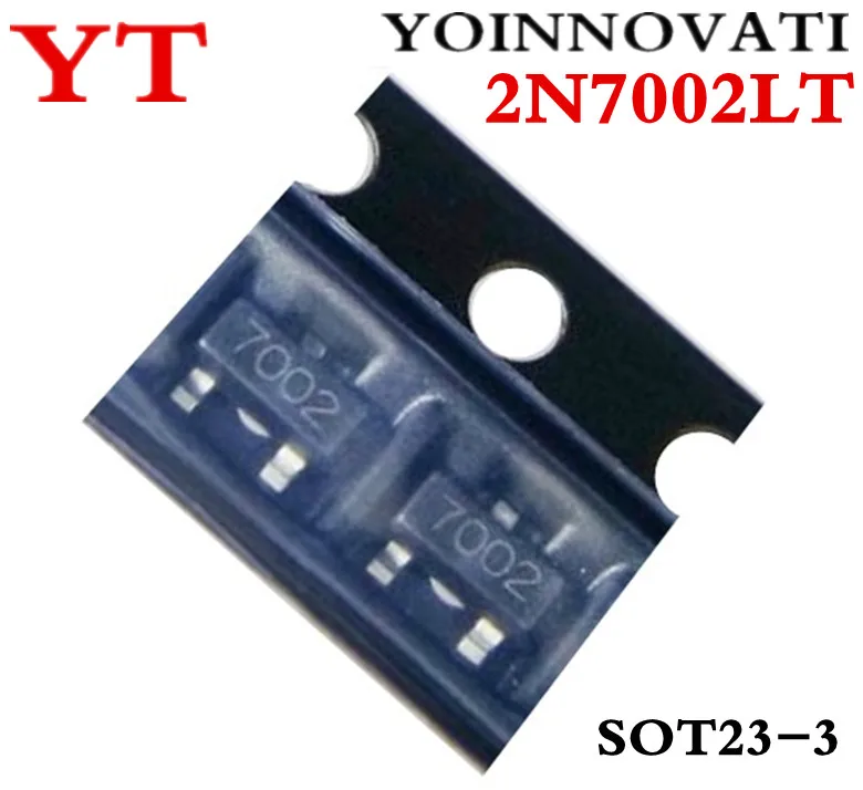 1000 шт./лот 2N7002LT 2N7002 7002 N-Channel MOSFET N-CH SOT23 SMD IC | Электронные компоненты и