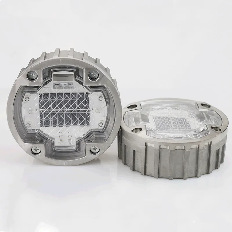 Aviso de Luz Solar ao ar Rodovia de Alta Livre Paisagem Subterrânea Rodada Policarbonato Calçada Indução Velocidade Induzir Lâmpada Luz 20 Rodovia de Alta Velocidade Induzir Lâmpada