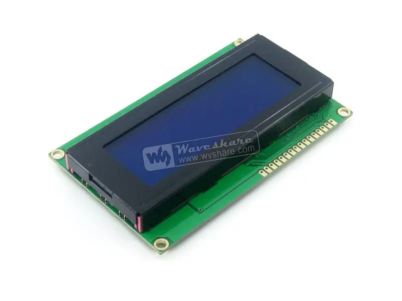 204 20X4 20*4 2004 Character LCD Module LCM Display TN/STN Blue Backlight White Character 5V Logic Circuit HD44780 Compatible
