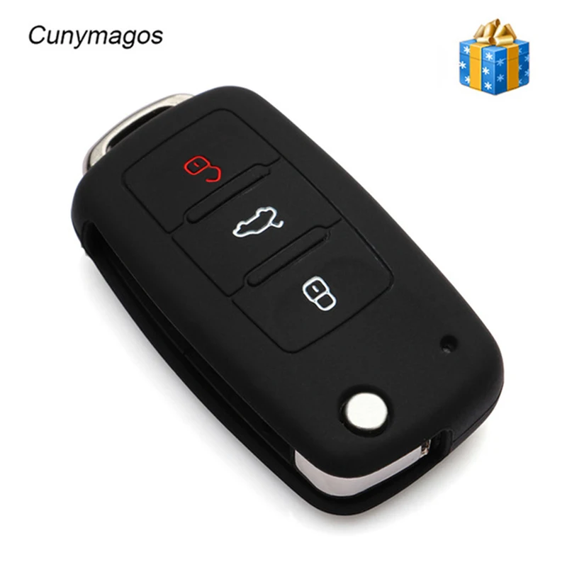 

Silicone Car Key Case Cover for Volkswagen Golf 4 5 6 Bora Jetta POLO Passat B5 B6 Skoda Superb Octavia Fabia SEAT Ibiza Leon VW