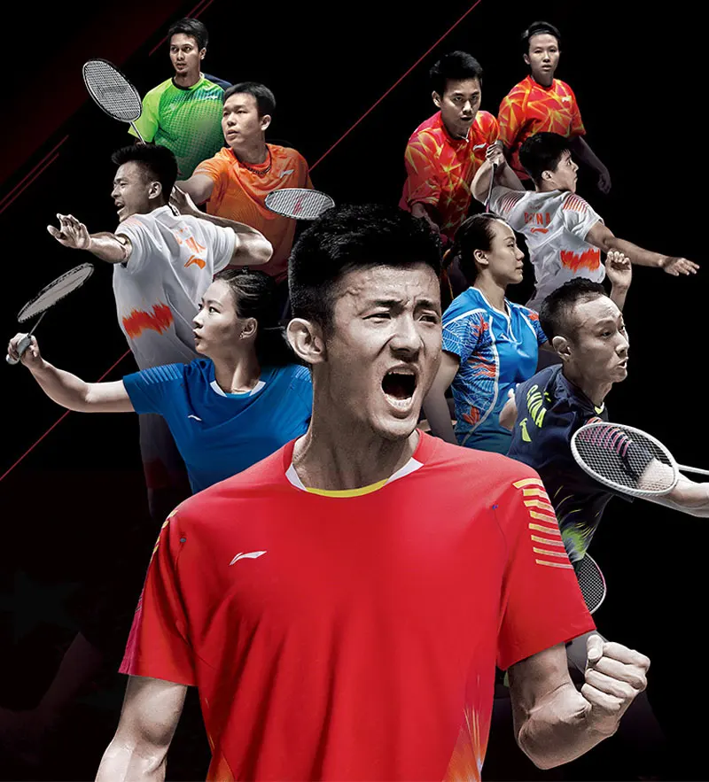 Li-Ning/женские футболки для соревнований по бадминтону в "сухой сборной" спонсор подкладка на бактерии спортивные футболки AAYN006 WTS1454