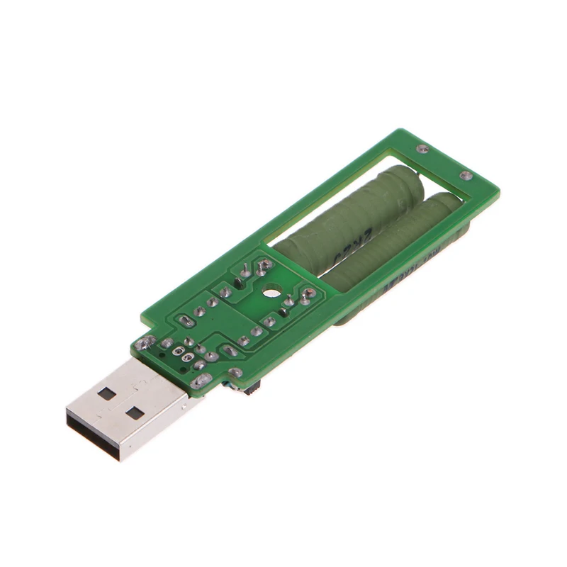 USB резистор электронная нагрузка с переключателем регулируемый 3 тока 5 В тестер сопротивления