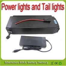 24V 50ah battery electric bike bicycle rear lithium in rechargeable charger scooter Power lights Tail lights For Samsung cell
