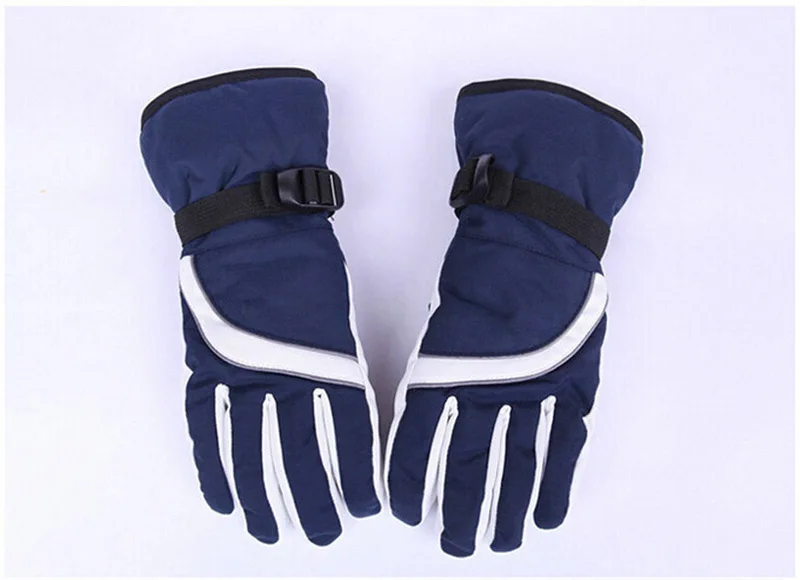 Зимние лыжные перчатки для взрослых, спортивные перчатки для сноуборда, лыж, Зимние перчатки для катания на толстых мотоциклах, перчатки для велоспорта с защитой от-30 градусов, теплые спортивные перчатки