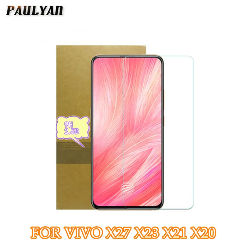 

2.5D 9H Tempered Glass Protective Film For vivo X27 X23 X21 X20 Plus Z1 Z3x z5x pro Screen Protector