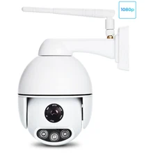 TySvance K54 1080 P Wi-Fi Беспроводной IP Камера FHD уход за кожей лица Автоматическое отслеживание PTZ 4X зум 2-полосная аудио CCTV внешняя SD карты Ночное видение на глубину до 50 м