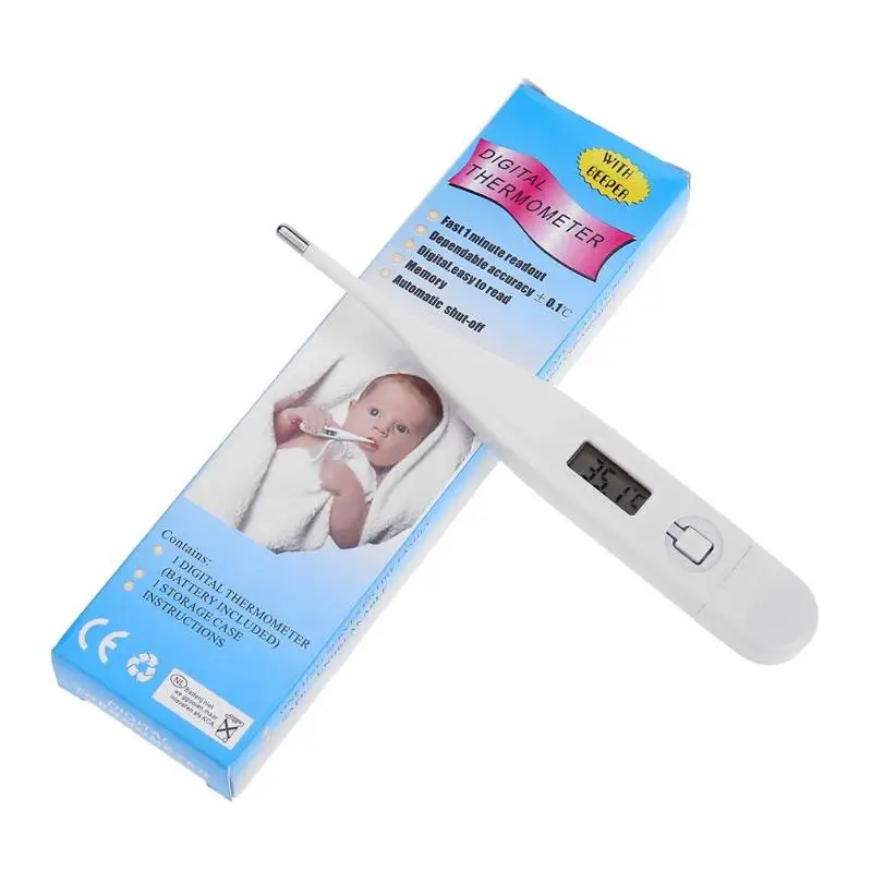 Электронный цифровой измерительный инструмент для детей, младенцев, детей, уход за ртом, для взрослых, температура тела, ЖК-термометр с подсказками
