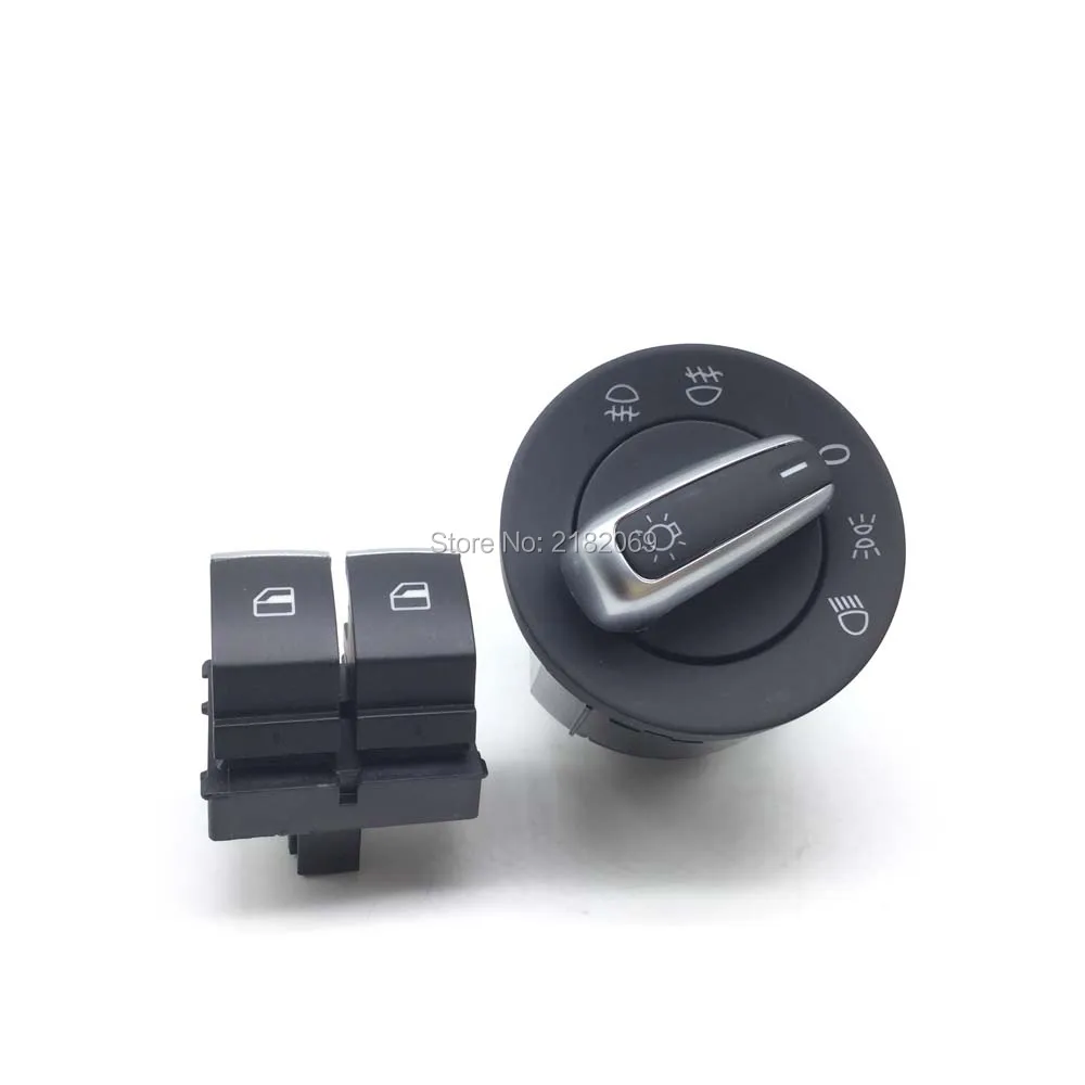 headlight switch chrome Window switch for VW Eos Golf 5 6 GTI mk5 mk6