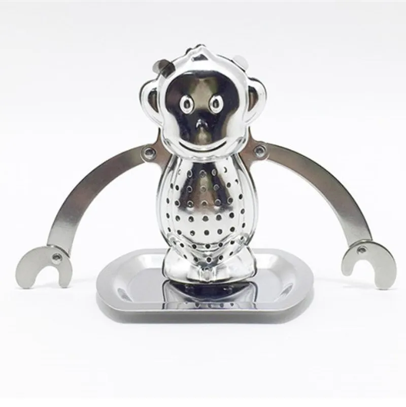 

Heart House Duck Monkey Teapot Ball Bird Shell Full Shape Stainless Steel Infuser Filter Strainer Tea Ball Spoon