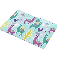 CAMMITEVER Противоскользящий кролик лошадь Альпака кактус дверной коврик открытый кухня детская комната гостиная ковер