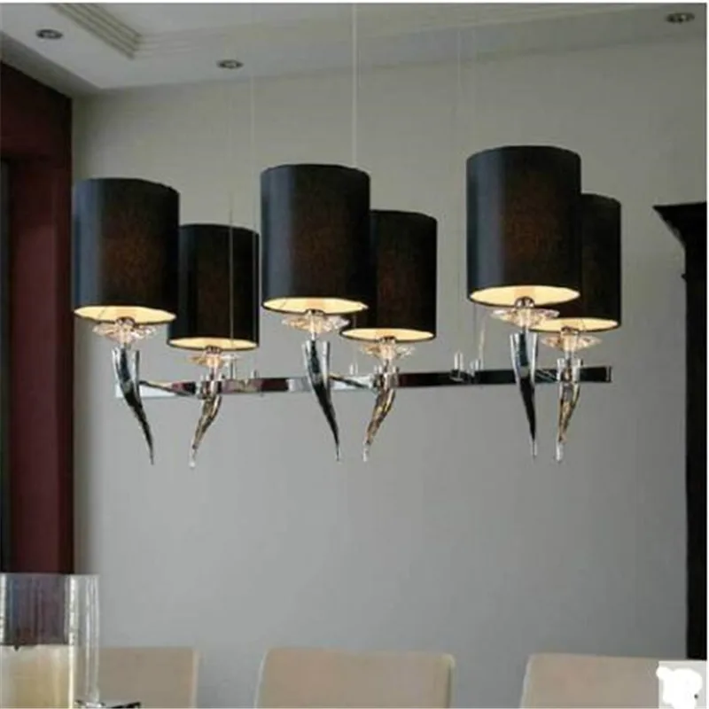 

Creative personality hotel dining room lights rectangular horn Pendant Lights Leisure Center hall Clubhouse lamp LU630207 ZL390