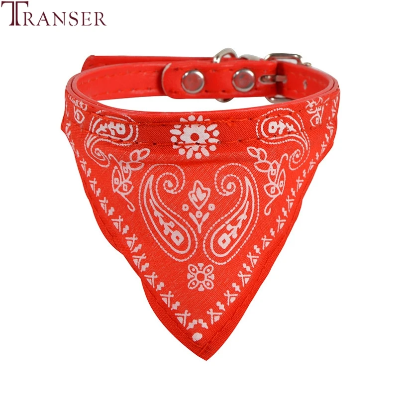 Товары для питомцев Transer жаккардовый принт искусственная кожа шейный платок