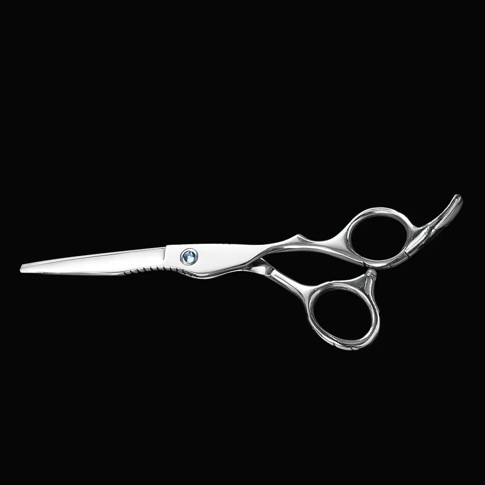 Glossy-Cutting Модные ножницы для волос, 6 дюймов, парикмахерские ножницы, режущие истонченные Инструменты для укладки, глянцевые/матовые Парикмахерские ножницы для стрижки - Цвет: Glossy-Cutting