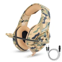 3.5mm Gaming Headphone For Computer With Microphone Splitter Adapter New XBox One PC Phone PS4 Gaming Headset Gamer With Mic