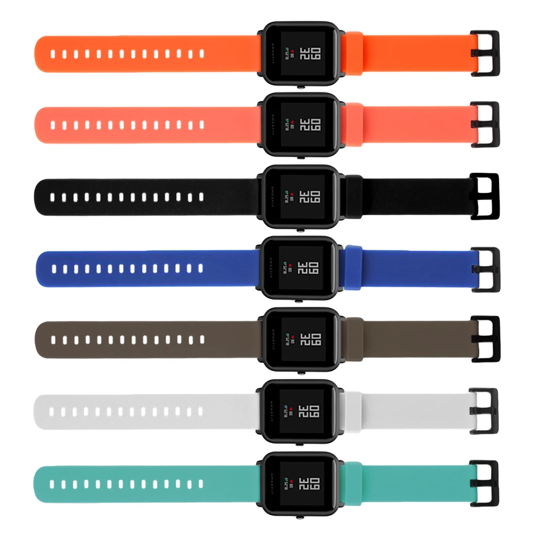Хит продаж 20 мм силиконовый ремешок для наручных часов Xiaomi Huami Amazfit Bip BIT PACE Lite