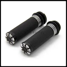 Черный мотоциклетный алюминиевый руль для Harley электронная модель ручки для мотоциклетного руля