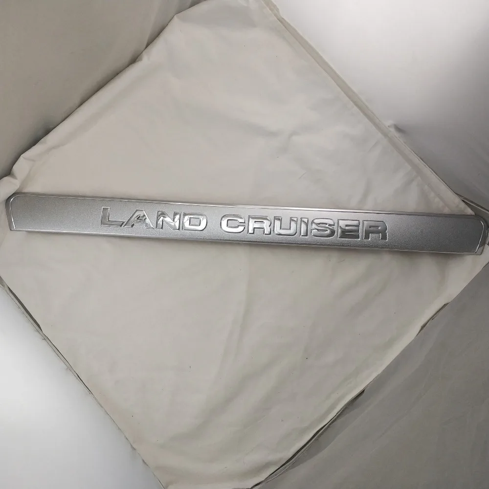 Хромированная Задняя Крышка багажника для Toyota Land круиз 4500 LC100 FJ100 2005 2008 высокое