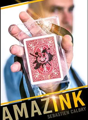 

Amazink by Sebastien C (Gimmick and online instruct) Illusion Card Magic Trick,magic accessories for magicians