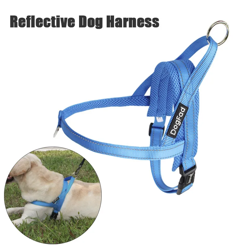 

Pet Dog Harness Easy On and Off Adjustable Reflective no Pull Training Vest for Medium Large Dogs Walking Harness