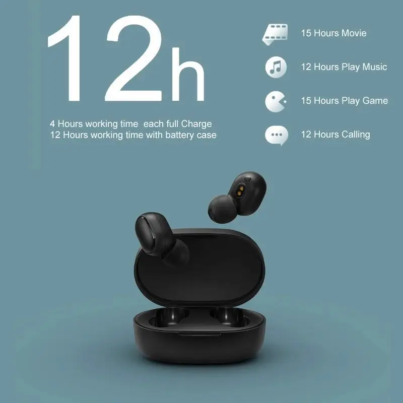 Inlock Xiaomi Redmi Airdots Xiaomi Беспроводные Наушники управление голосом Bluetooth 5,0 контроль шумоподавления