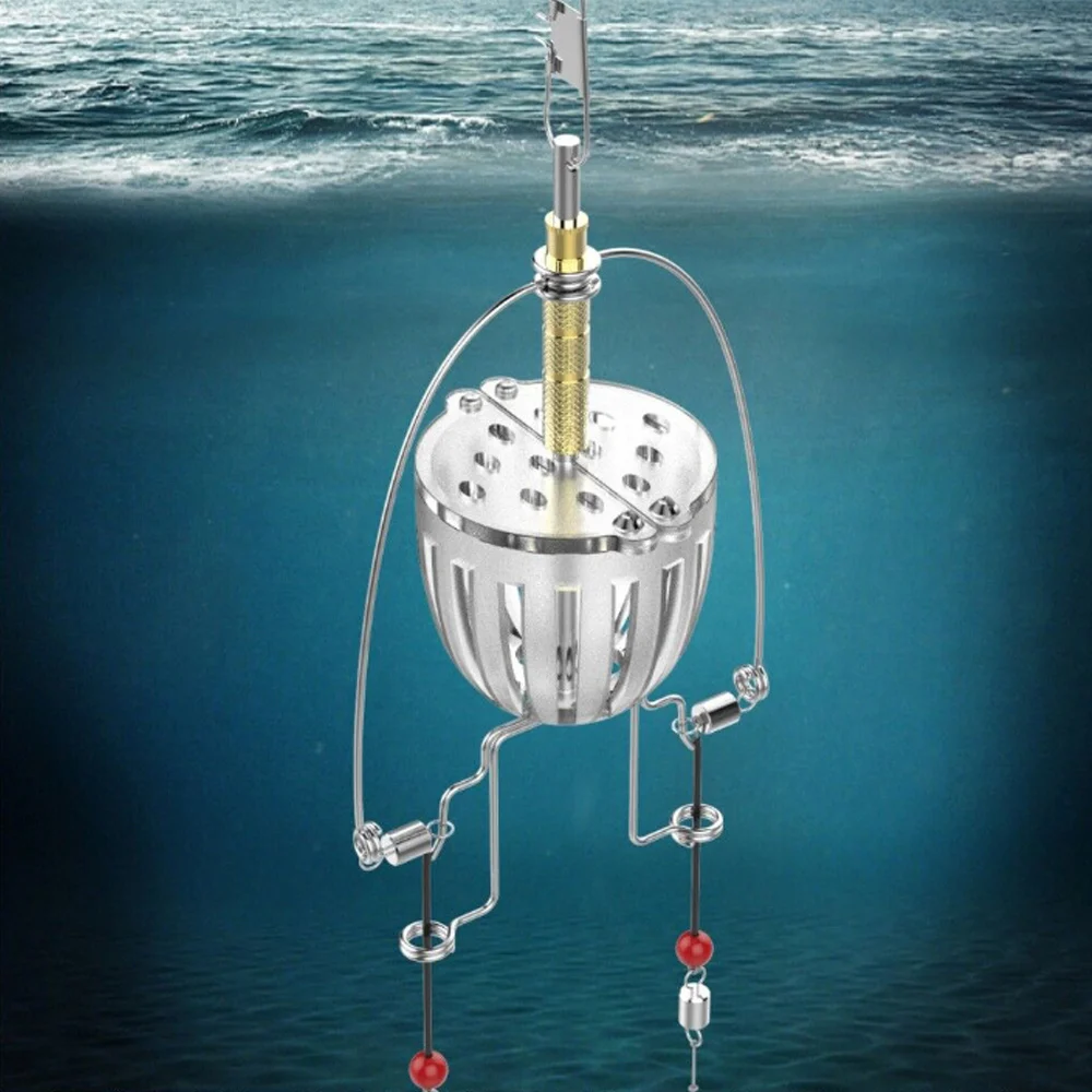 New automatic fishing device fishing hook multi functional nesting