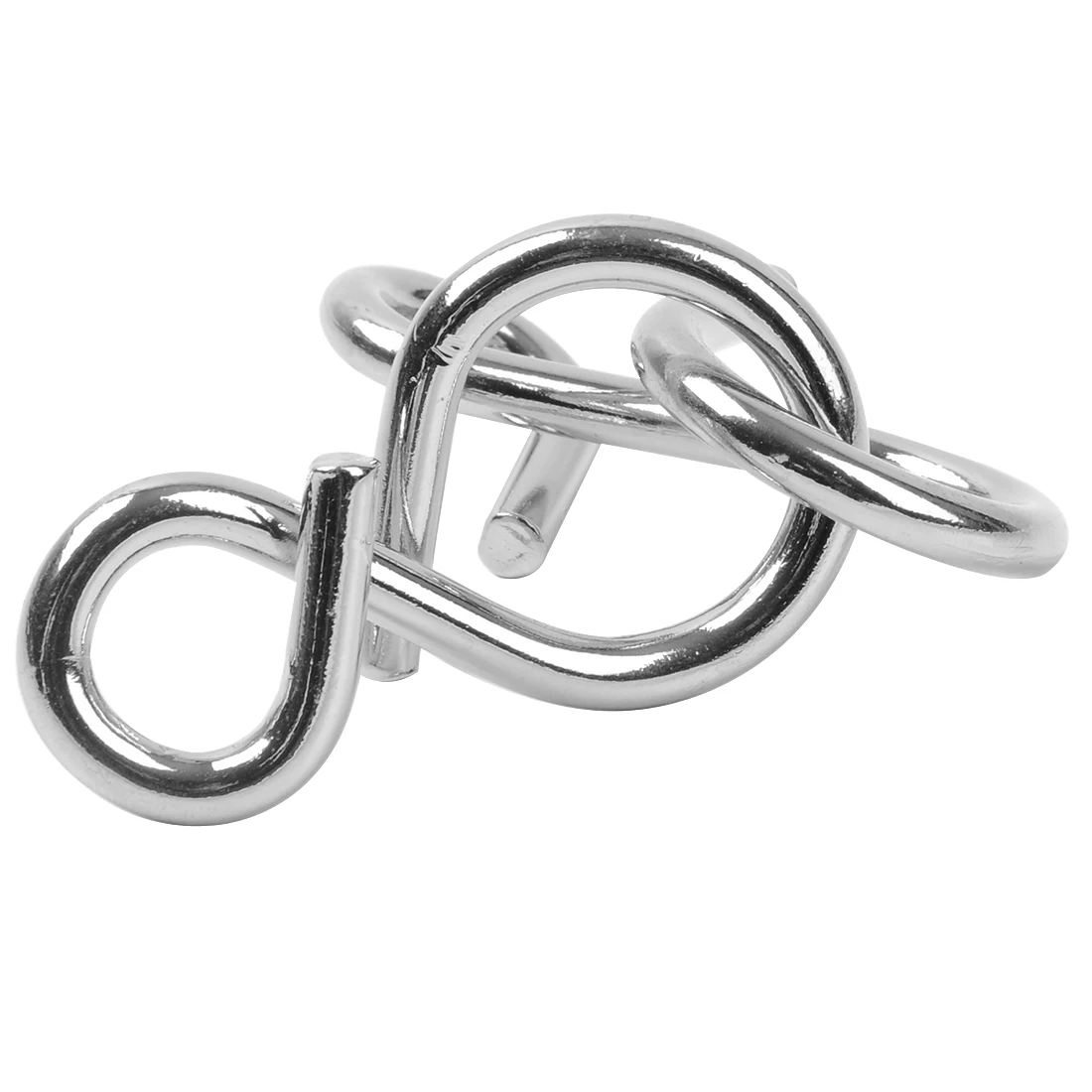 6Pcs IQ Brain Teaser Set Metal Puzzle + Wooden Kong Ming Lock for Children Adults MT1142