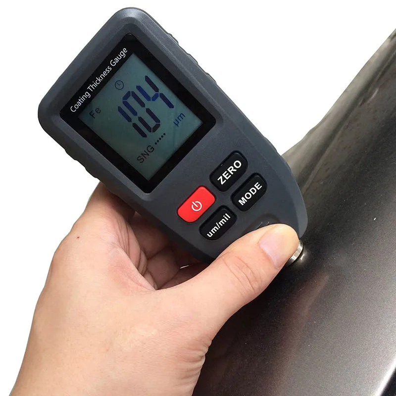 

Handheld Coating Thickness Gauge Paint Film Metal Surface Thickness Tester Measuring Tool LKS99