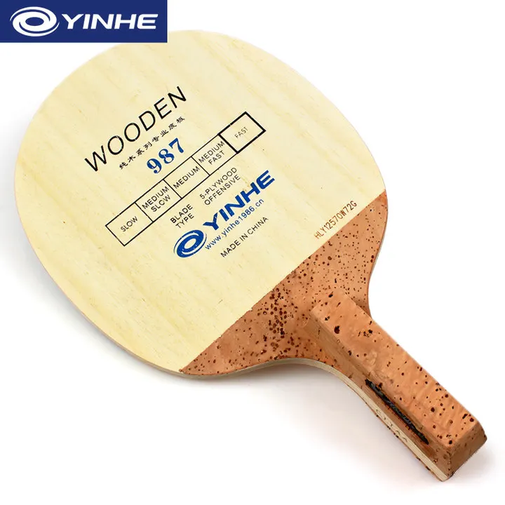 YINHE 987 Korea Style Table Tennis Blade (5 Ply Wood) Japanese Penhold