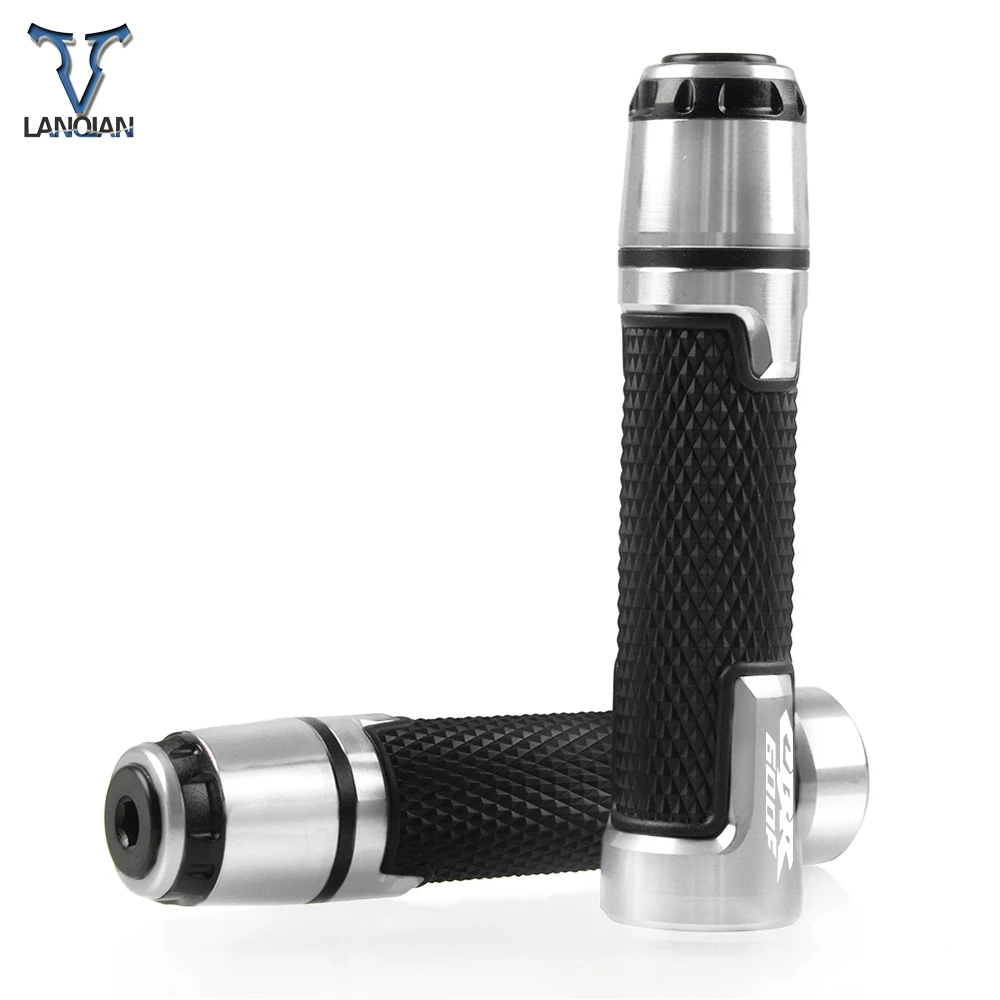 7/8'' Motorcycle Aluminum Plastic Handle Grips With Logo For HONDA CBR600F CBR 600F 1991 1992 1993 1994 1995-2007 2011 2012 2013