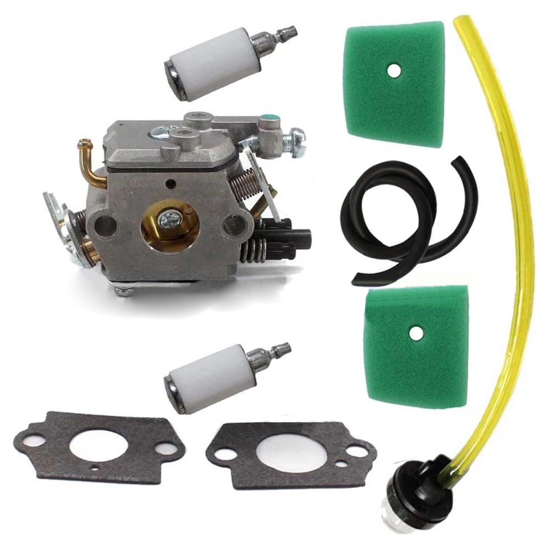 Карбюратор Комплект подходит для Husqvarna 123 223 323 325 326 327cc Zama C1Q-EL24 Carb Запчасти