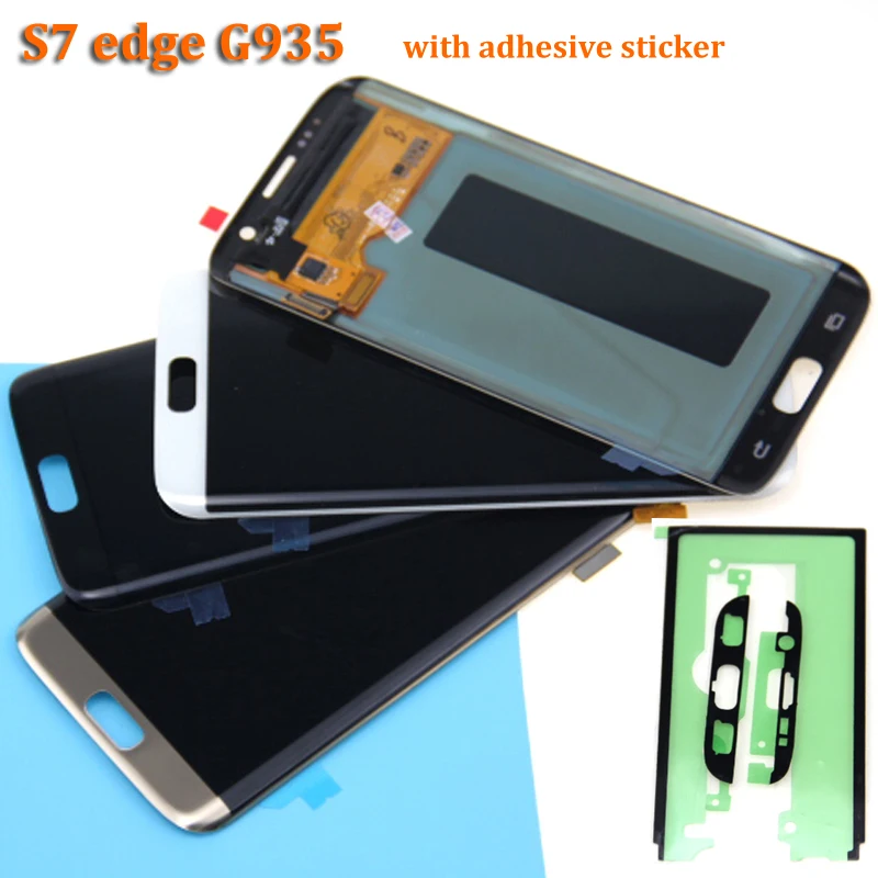 Замена Super AMOLED для samsung galaxy S7 edge G935 G935F ЖК дисплей кодирующий преобразователь