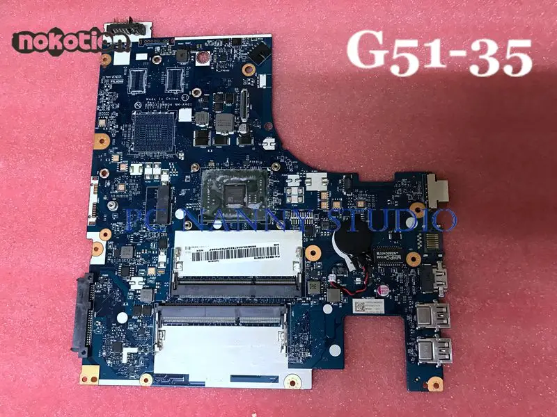 NOKOTION BMWQ3 BMWQ4 NM-A401 материнская плата для LENOVO G51-35 A8-7410 2 40 GHz DDR3 ноутбук