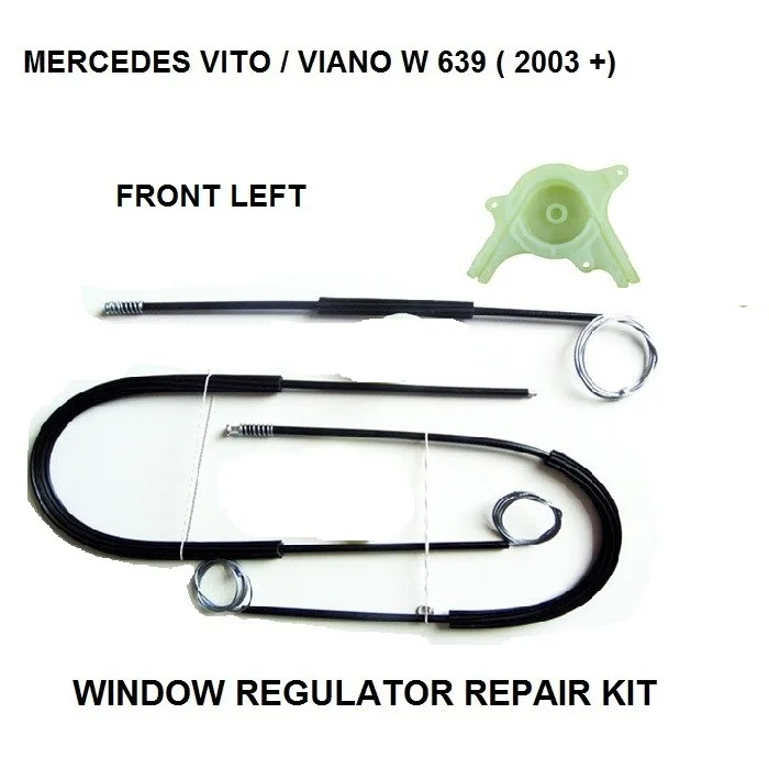 FOR MERCEDES VITO / VIANO W 639 WINDOW REGULATOR REPAIR KIT FRONT LEFT FROM 2003window