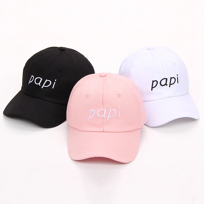 VORON New 2017 Papi Hat men women Baseball Dad Cap Many Thread Burgundy Adjustable Strapback Lit