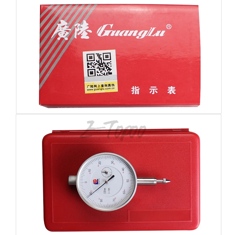 Guanglu бренд 1 мм точный циферблат 0 001 Циферблат микрон индикатор|precision dial indicator|dial