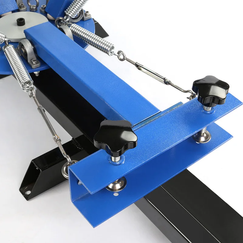  VEVOR Screen Printing Machine Press 4 Color 1 Station Silk Screen Printing Machine Adjustable Doubl