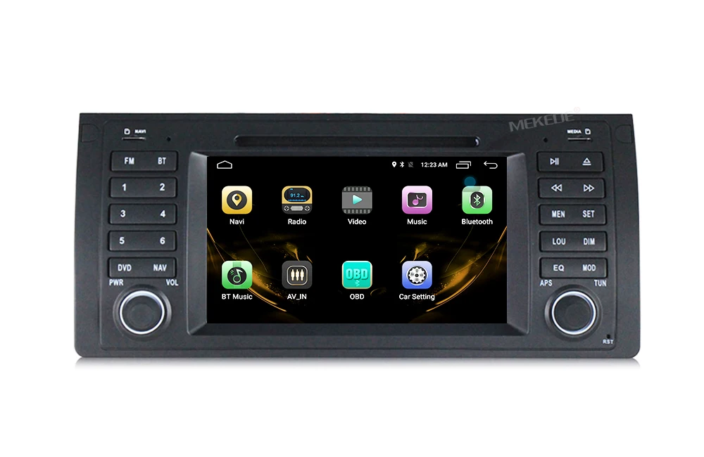 Cheap MEKEDE Android car dvd multimedia player for BMW 3series E39 E53 X5 M5 with 4G lte wifi 2G RAM 16G ROM GPS radio free shipping 31