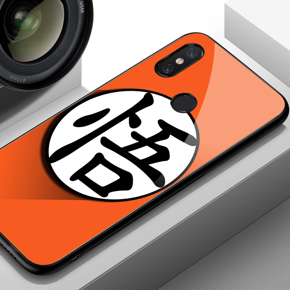 Чехол для Xiaomi mi 8 se, закаленное стекло, жесткая задняя крышка Dragon Ball Z, чехол для телефона для Xiaomi mi 6 8 9 SE lite mi x 2 2s3 max 3