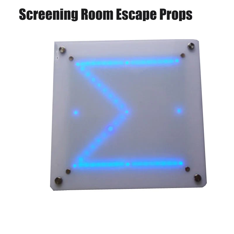 

Screening Room Escape Props room Sliding screen triggers unlocking prop tools