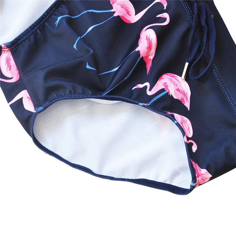 Новое поступление, одежда для плавания, сексуальные мужские купальные костюмы с мешочком для геев, фламинго, летние треугольные плавки, Мужская одежда для плавания