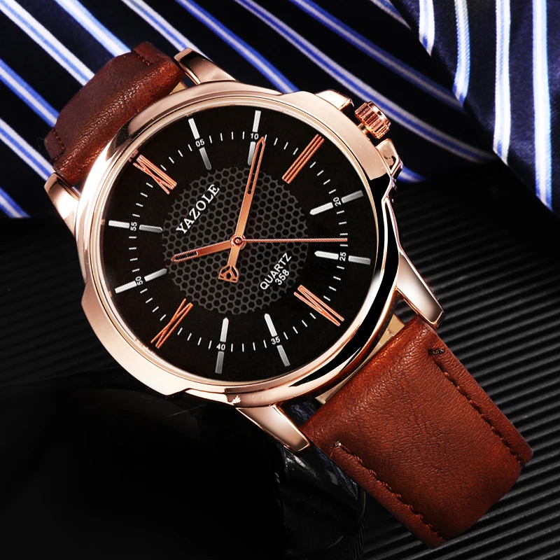 YAZOLE Men Wrist Watch Men Watches Top Brand Luxury Business Watch ...